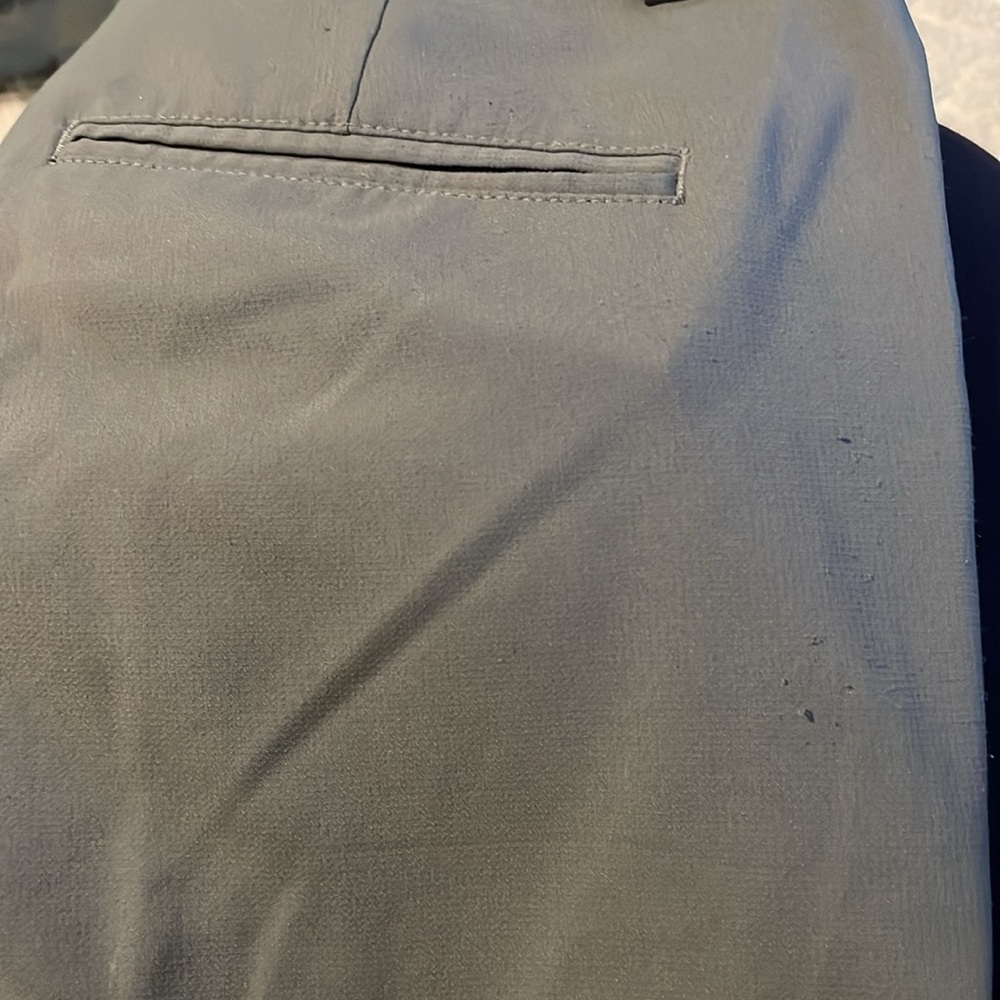 Puma Gray Casual Men’s Chinos Slacks with Zippered Fly - Dry Cell Fabric - Picture 6 of 7